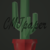 papercraft origami 3D cactus
