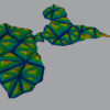 papercraft origami 3D guadeloup
