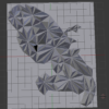 papercraft origami 3D martinique