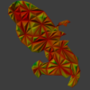 papercraft origami 3D martinique