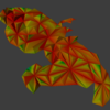 papercraft origami 3D martinique