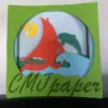 carte kirigami bateau papier découpé