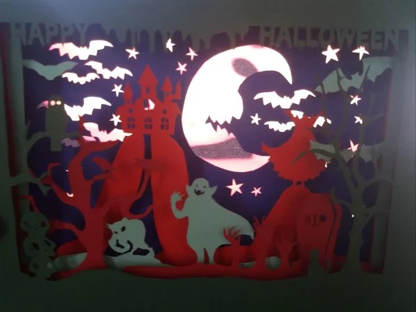 LIGHTBOX HALLOWEEN VAMPIRE