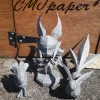 lot de 3 PAPERCRAFTS– Carbuncle/Garuda/Chocobo – Image 3