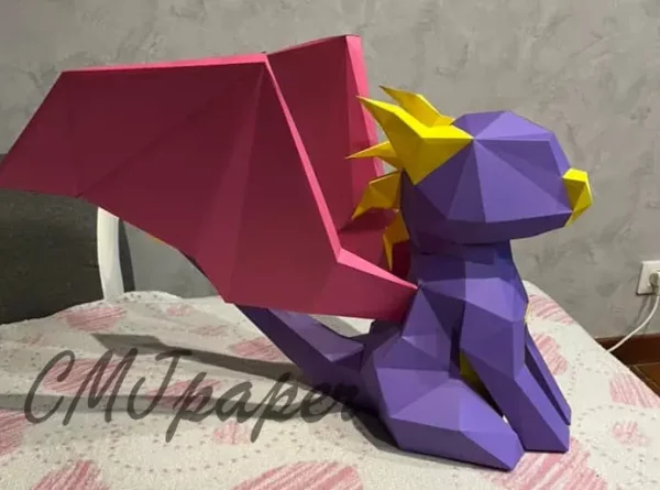 PAPERCRAFT DRAGON