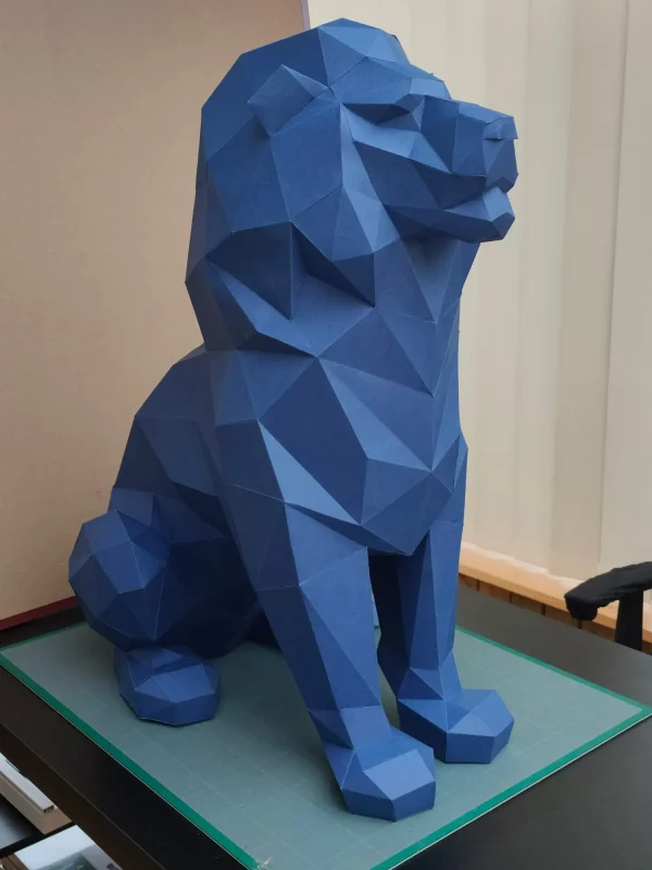 PAPERCRAFT LION – Image 2