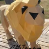 PAPERCRAFT LION – Image 5