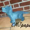 PAPERCRAFT CHIOT LOUP LOUVETEAU – Image 2