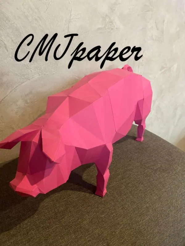 PAPERCRAFT COCHON